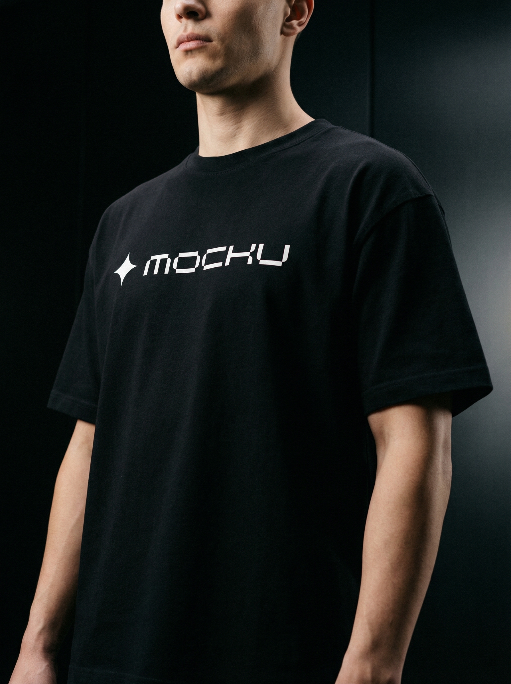T-Shirt Ultra Luxury Dark Minimal mockup