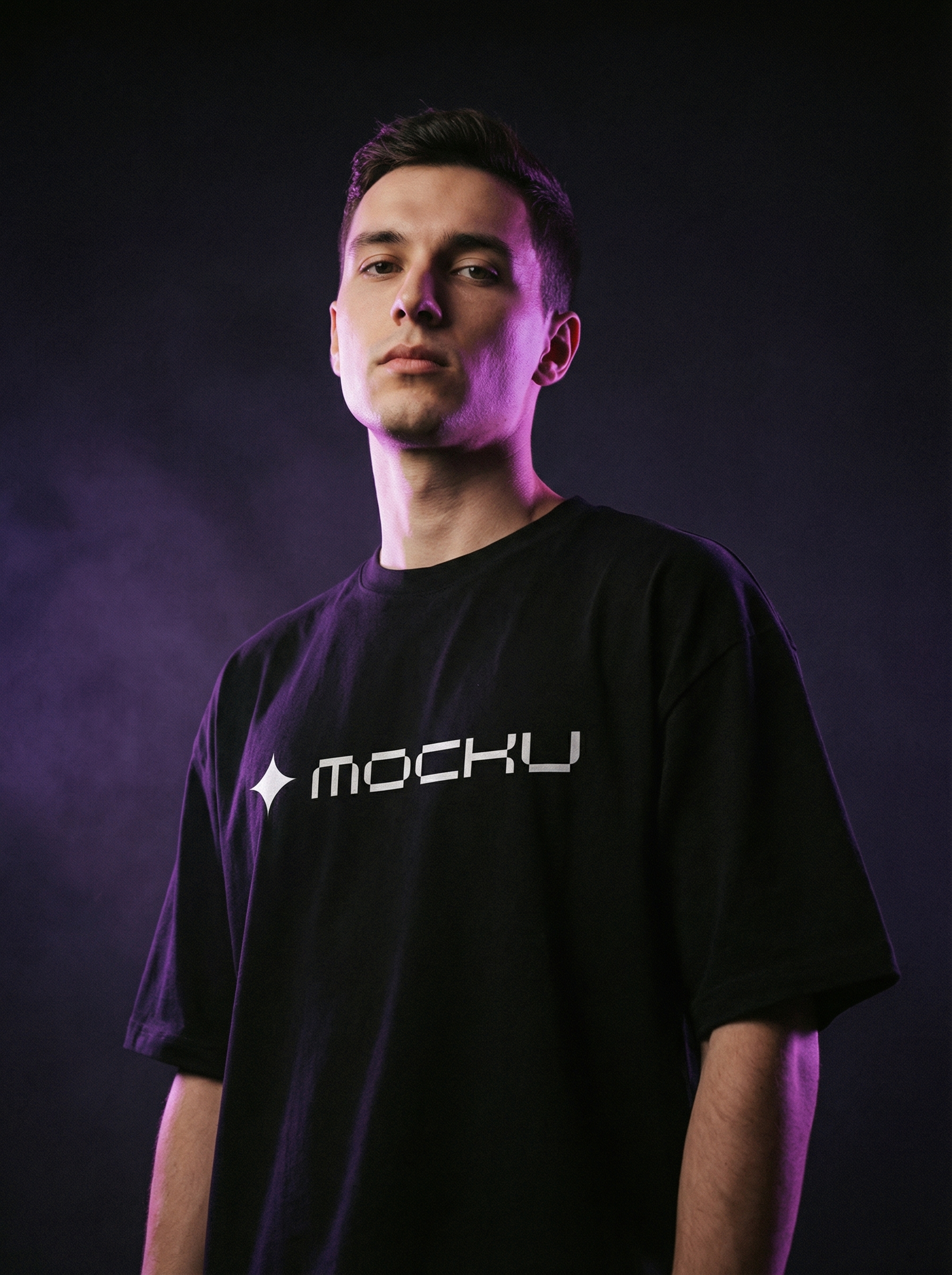 T-Shirt Cinematic Luxury Studio mockup