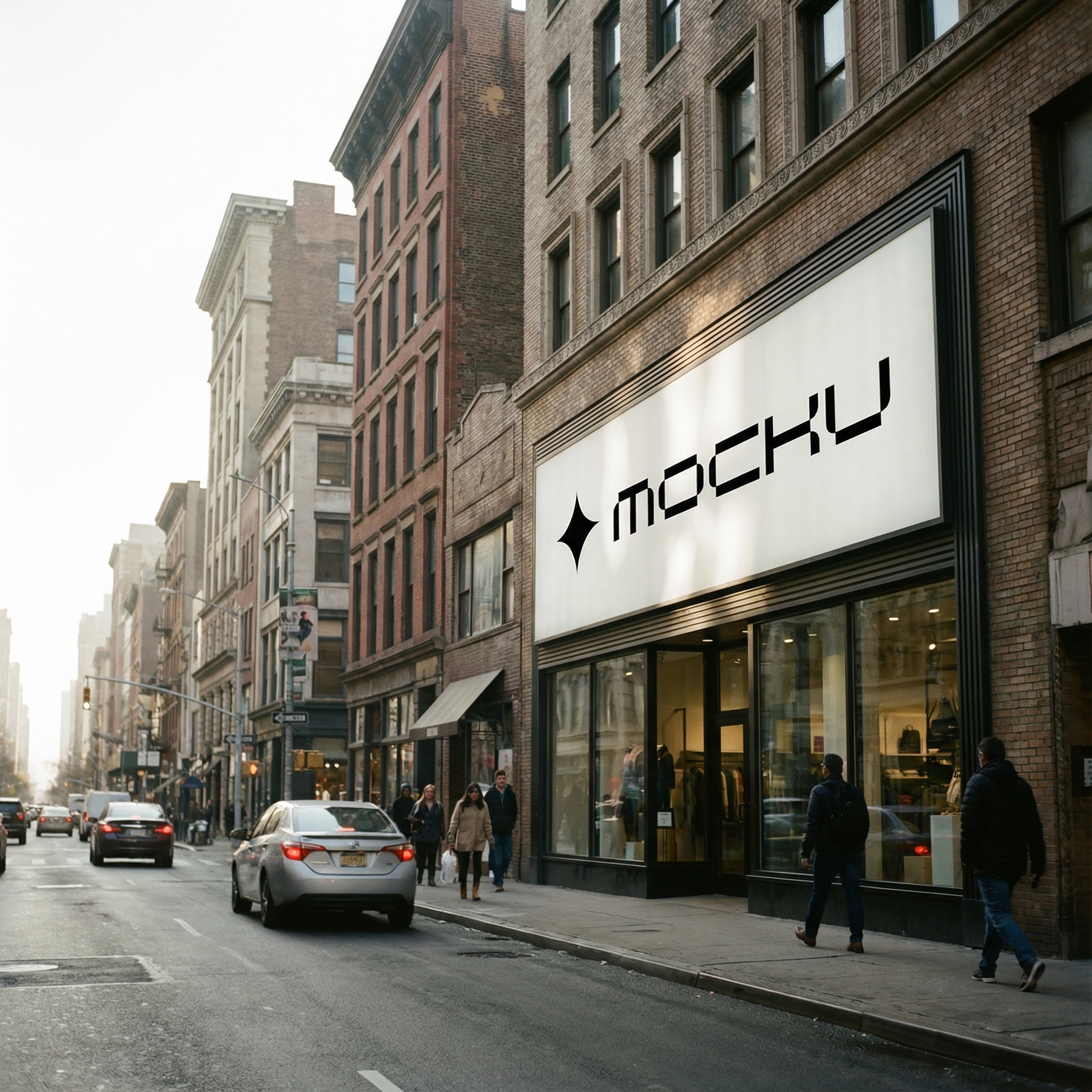 Storefront Urban mockup