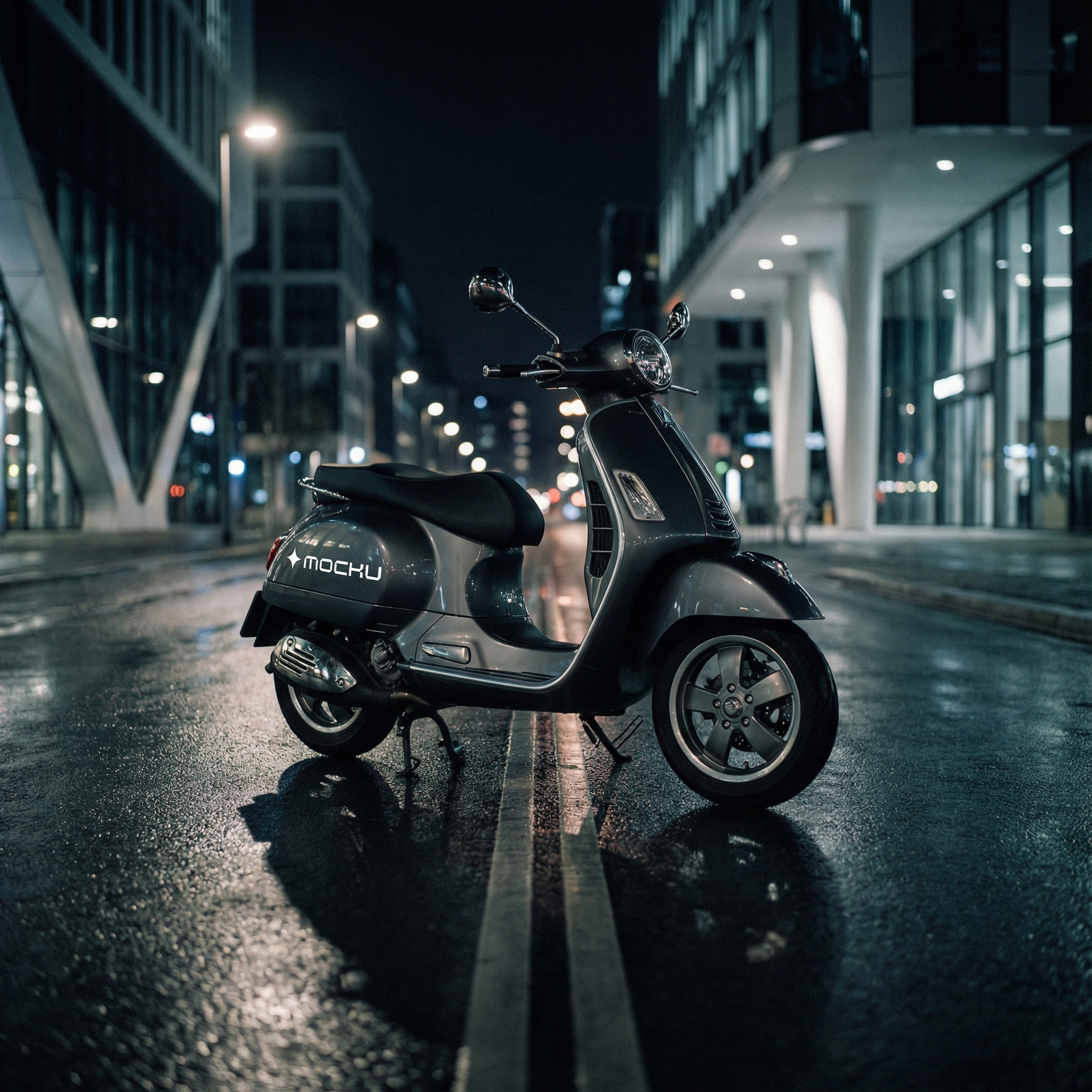 Moped Dark Modern mockup