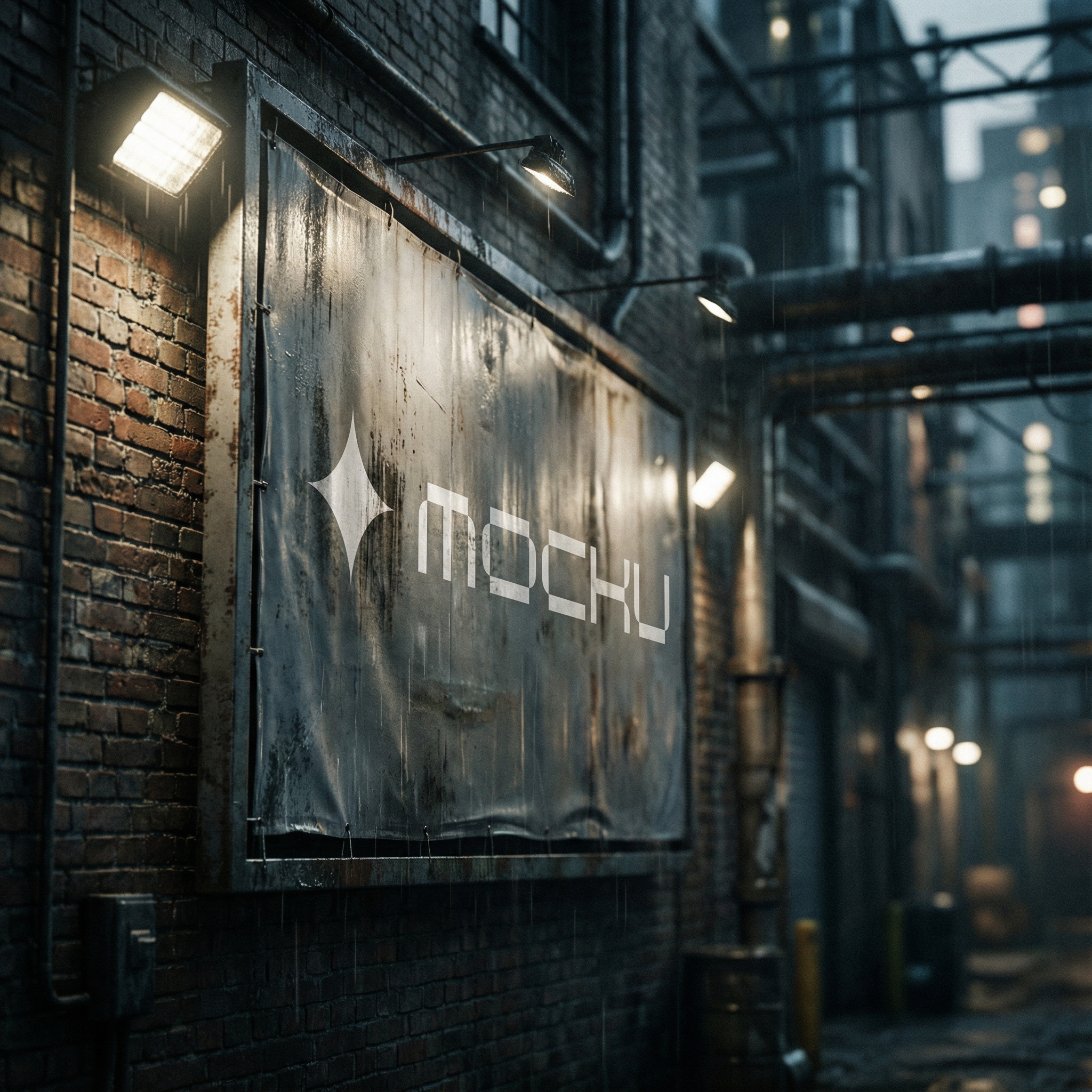 Billboard Industrial mockup