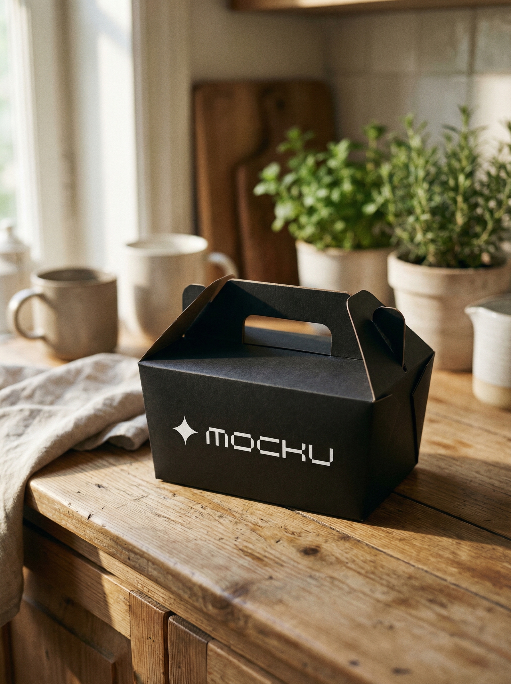 Takeaway Box Kitchen mockup