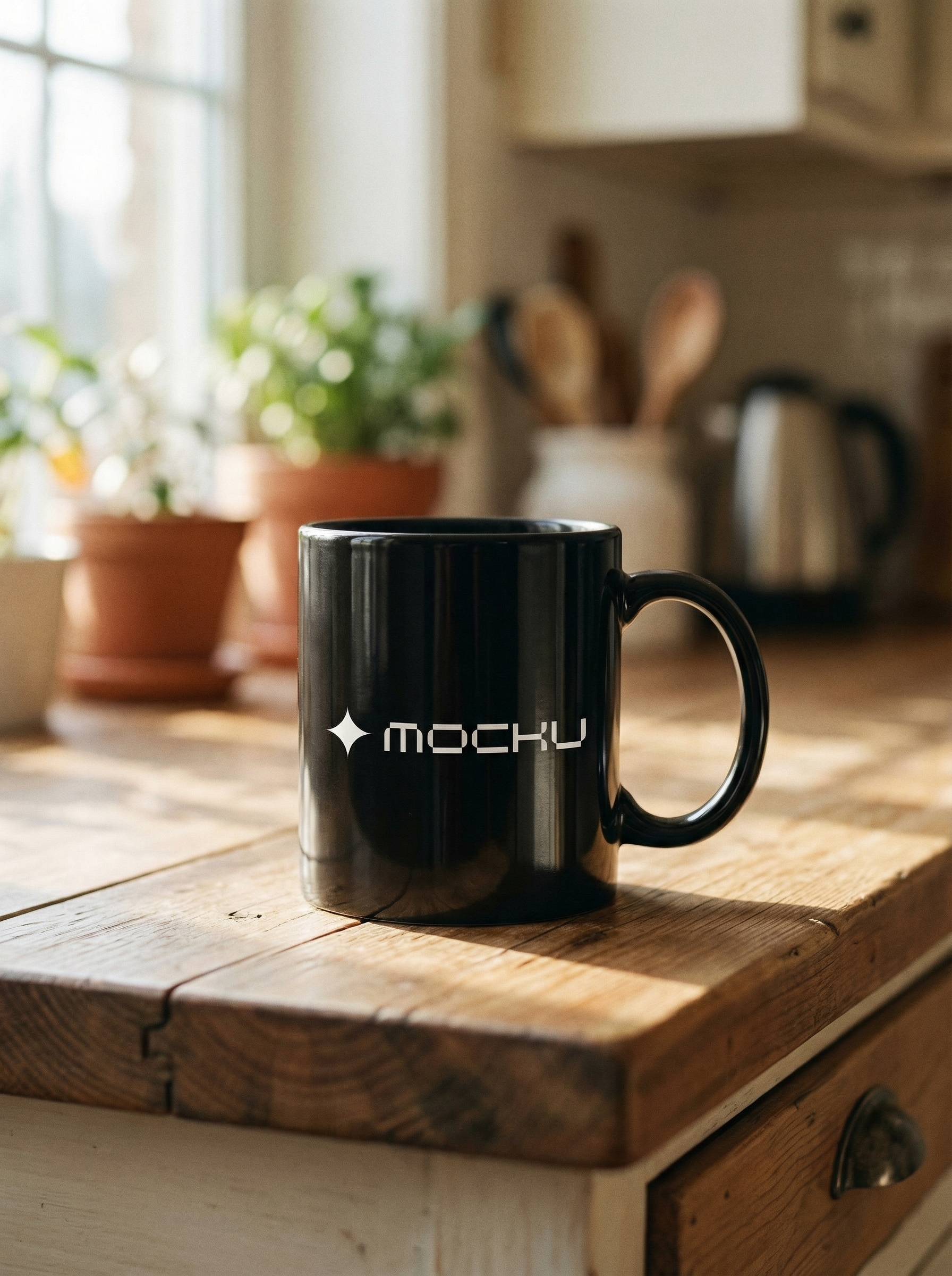 Mug Kitchen mockup