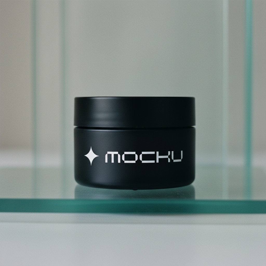 Jar Minimal White mockup