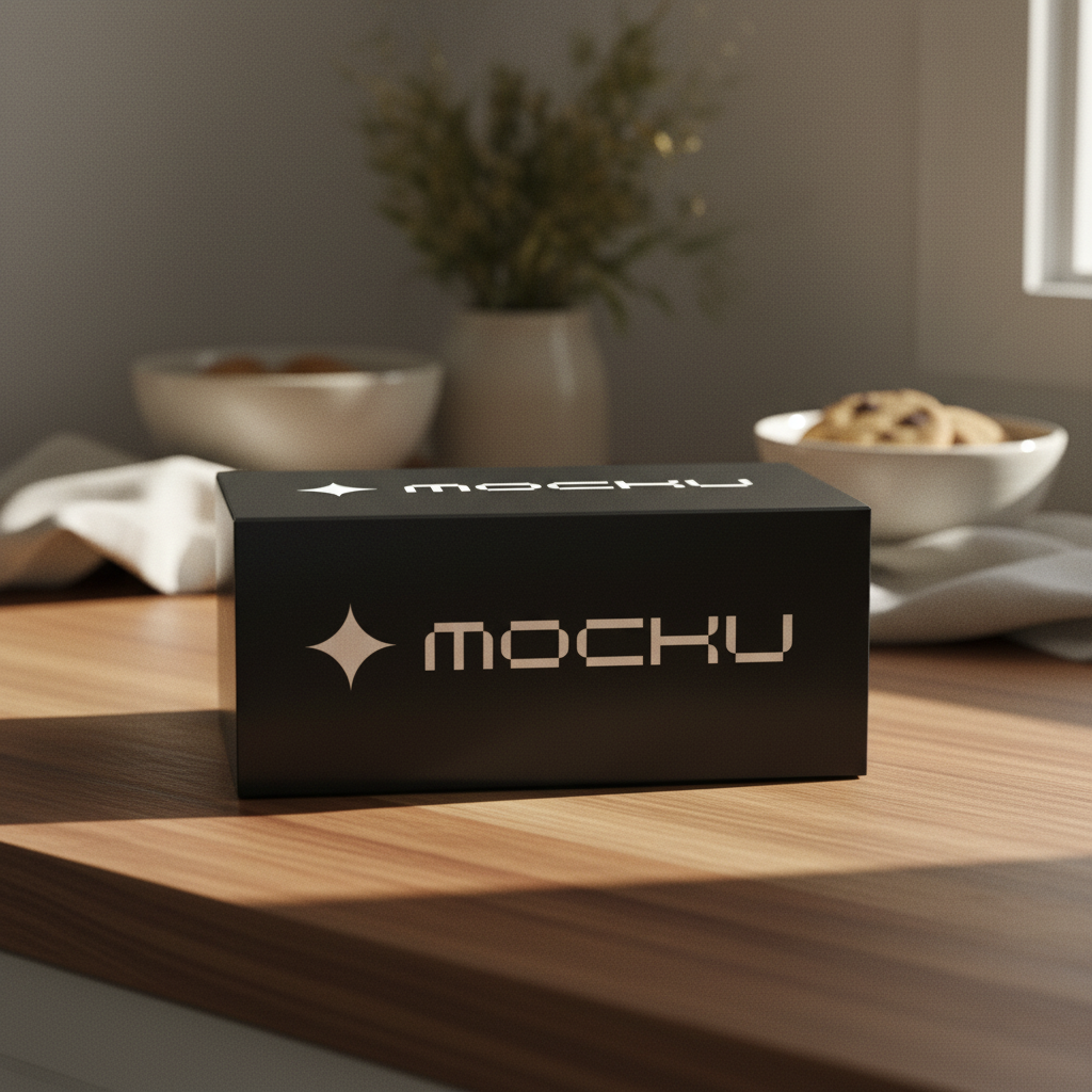 Cookie Box Kitchen mockup