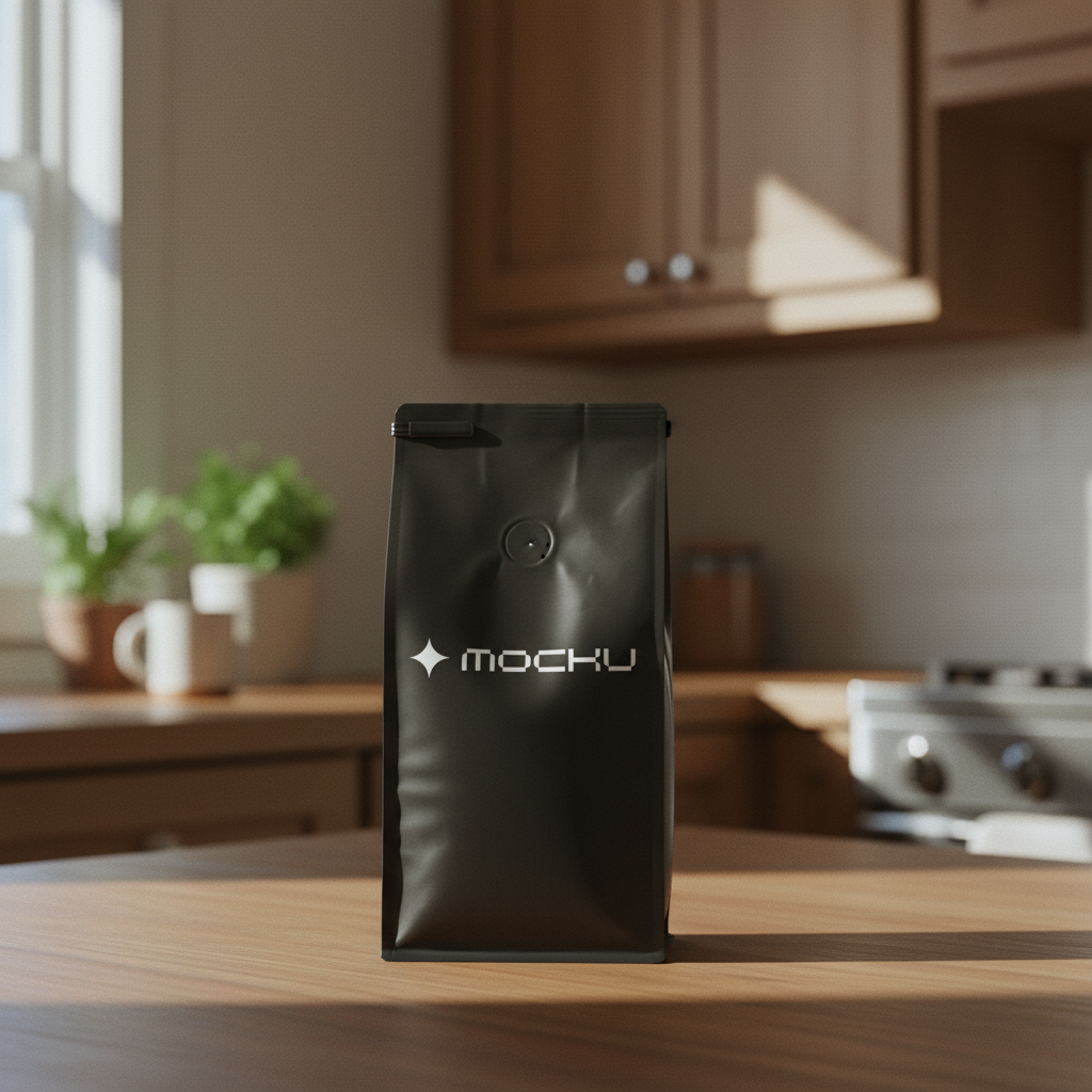 Coffee Bean Bag Kitchen mockup