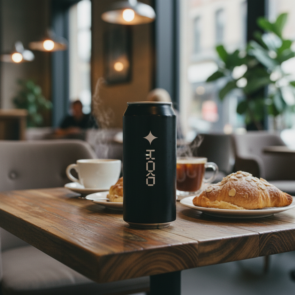 Can Minimal White mockup