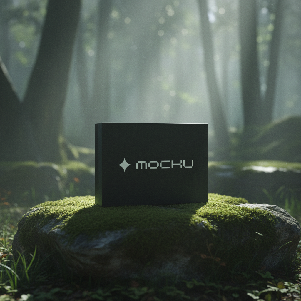 Box Minimal White mockup