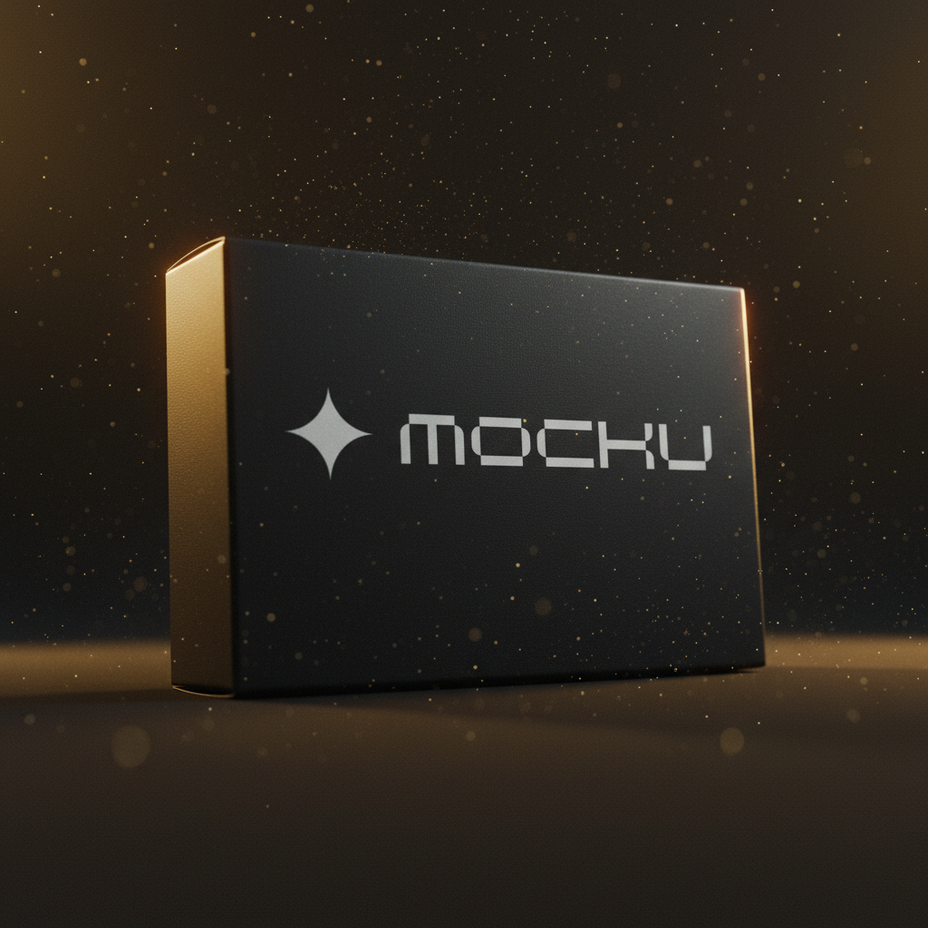 Box Minimal White mockup