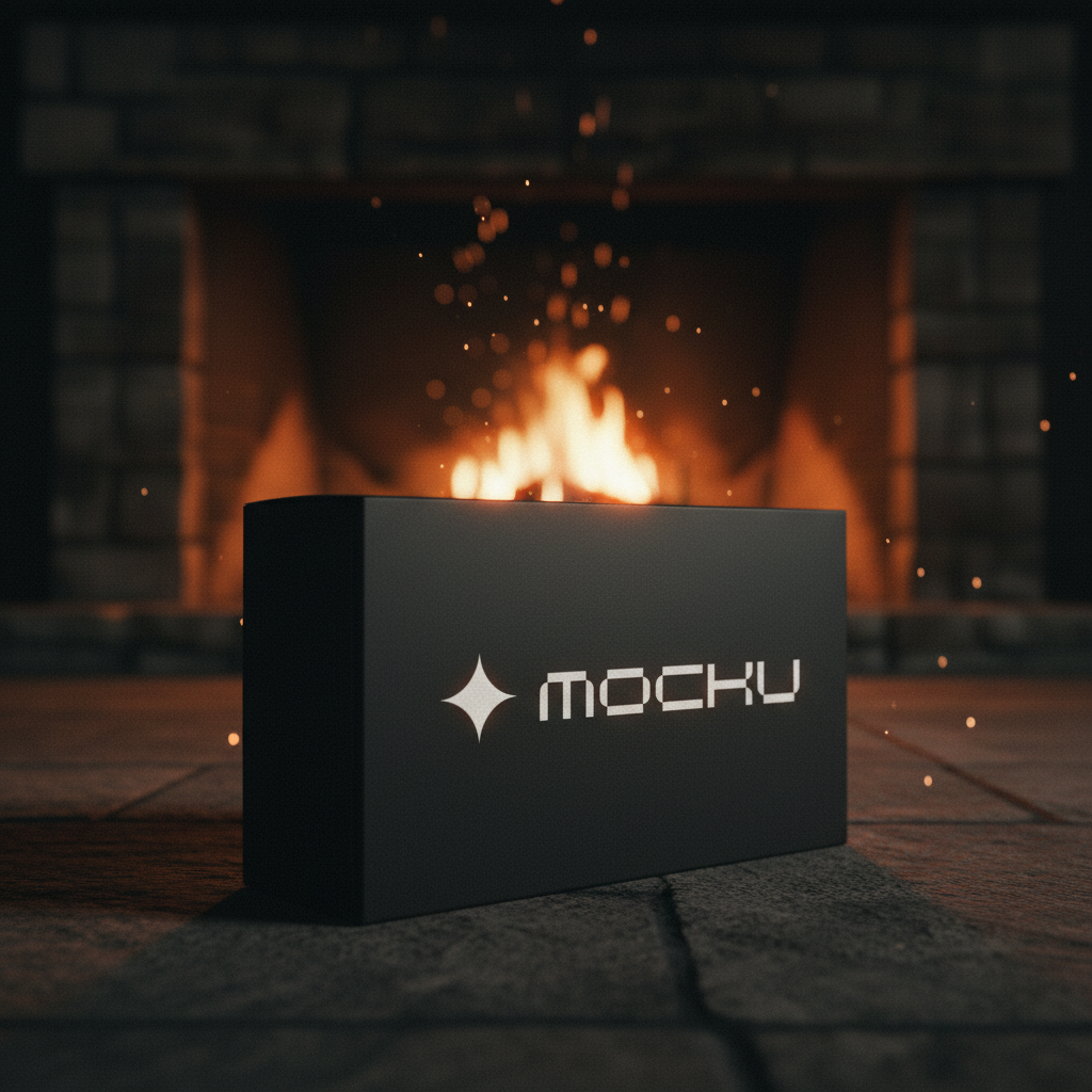 Box Minimal White mockup