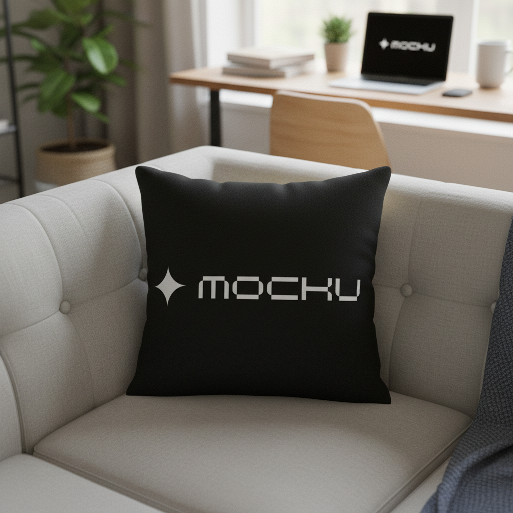 Pillow Home Office mockup