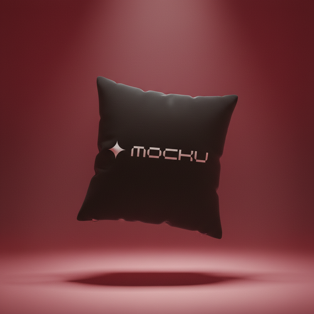 Pillow Floating Petals mockup