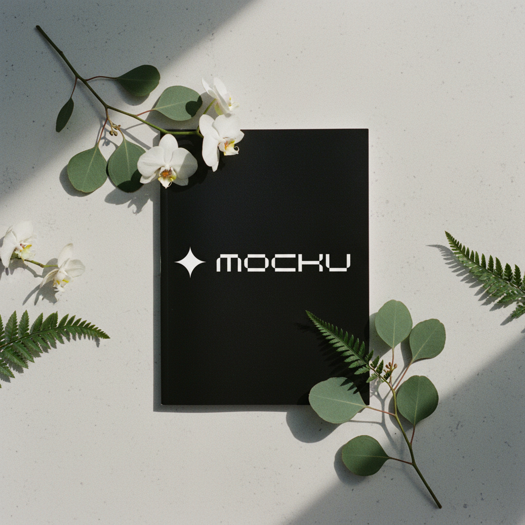 Magazine Botanical Accent mockup