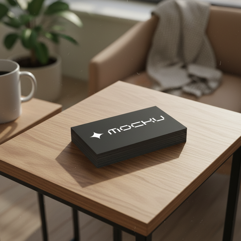 Business Card Home Office mockup