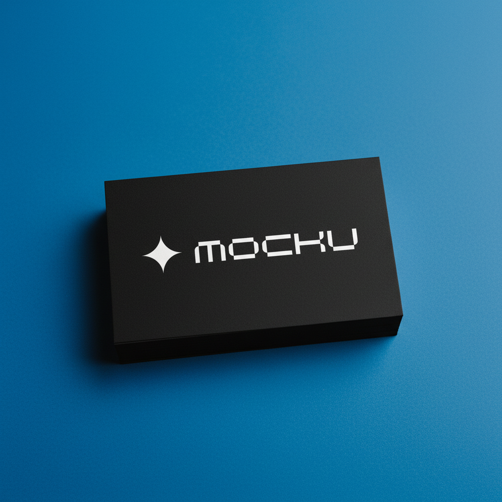 Business Card Bold Graphic Studio mockup