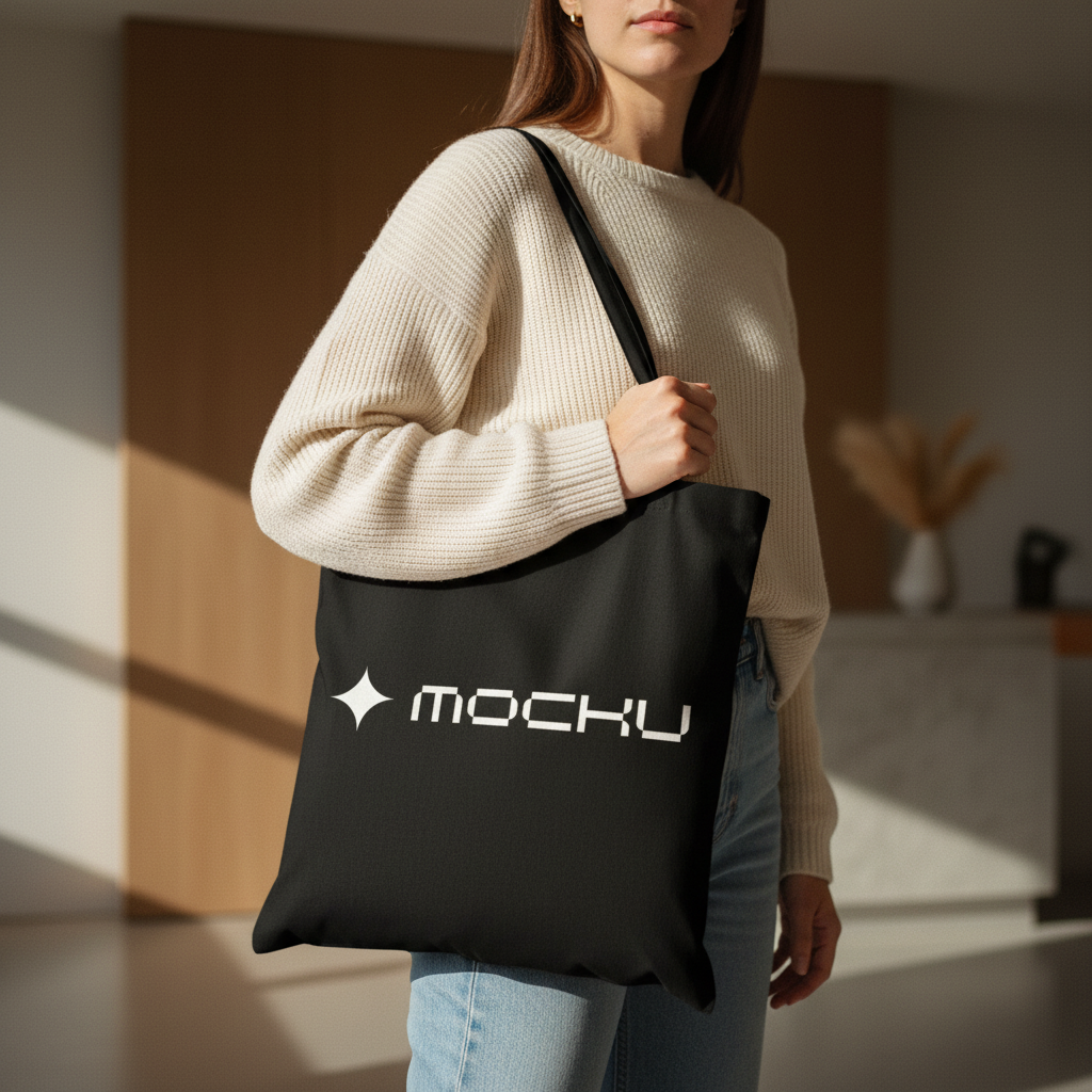 Tote Bag Aesthetic mockup