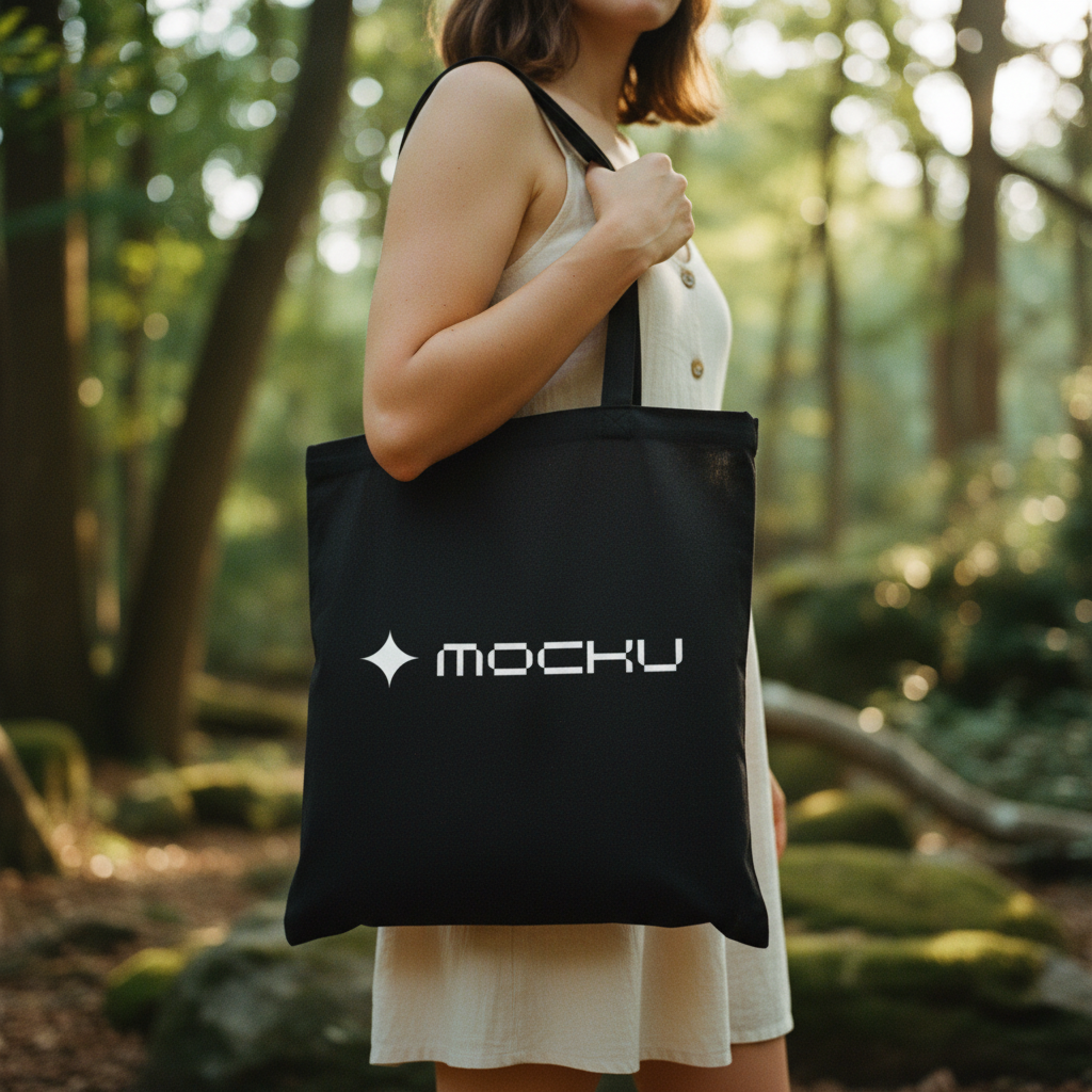 Tote Bag Nature mockup