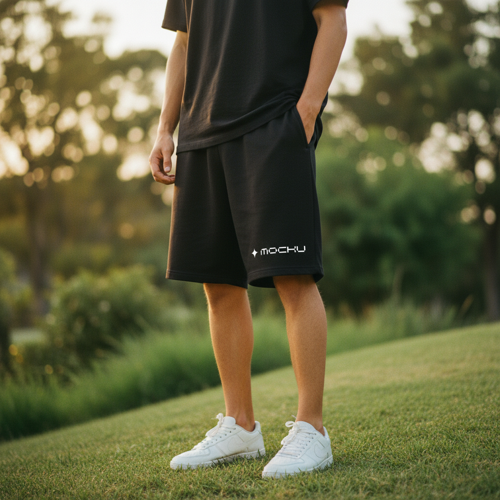 Shorts Nature mockup