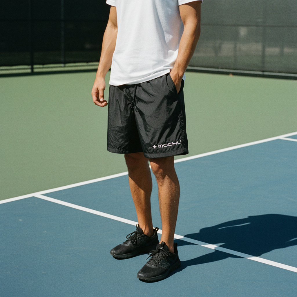 Shorts Tennis Court Surface mockup