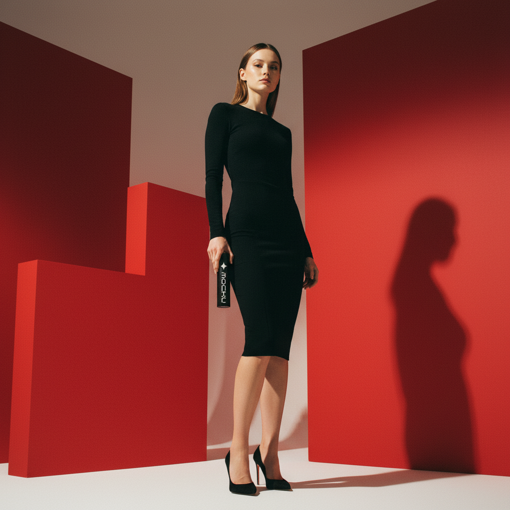 Cosmetic Bottle Minimal White mockup