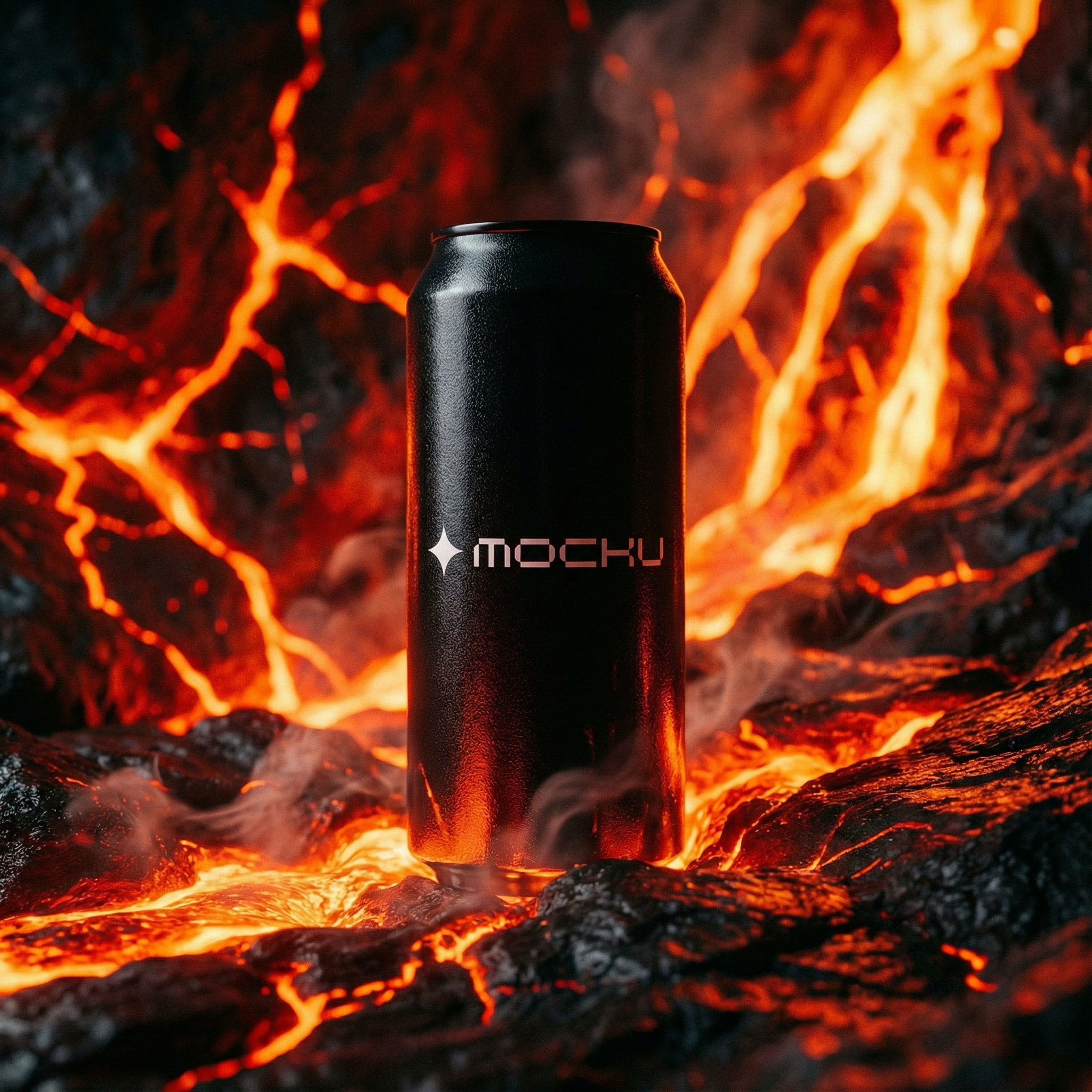 Can Minimal White mockup