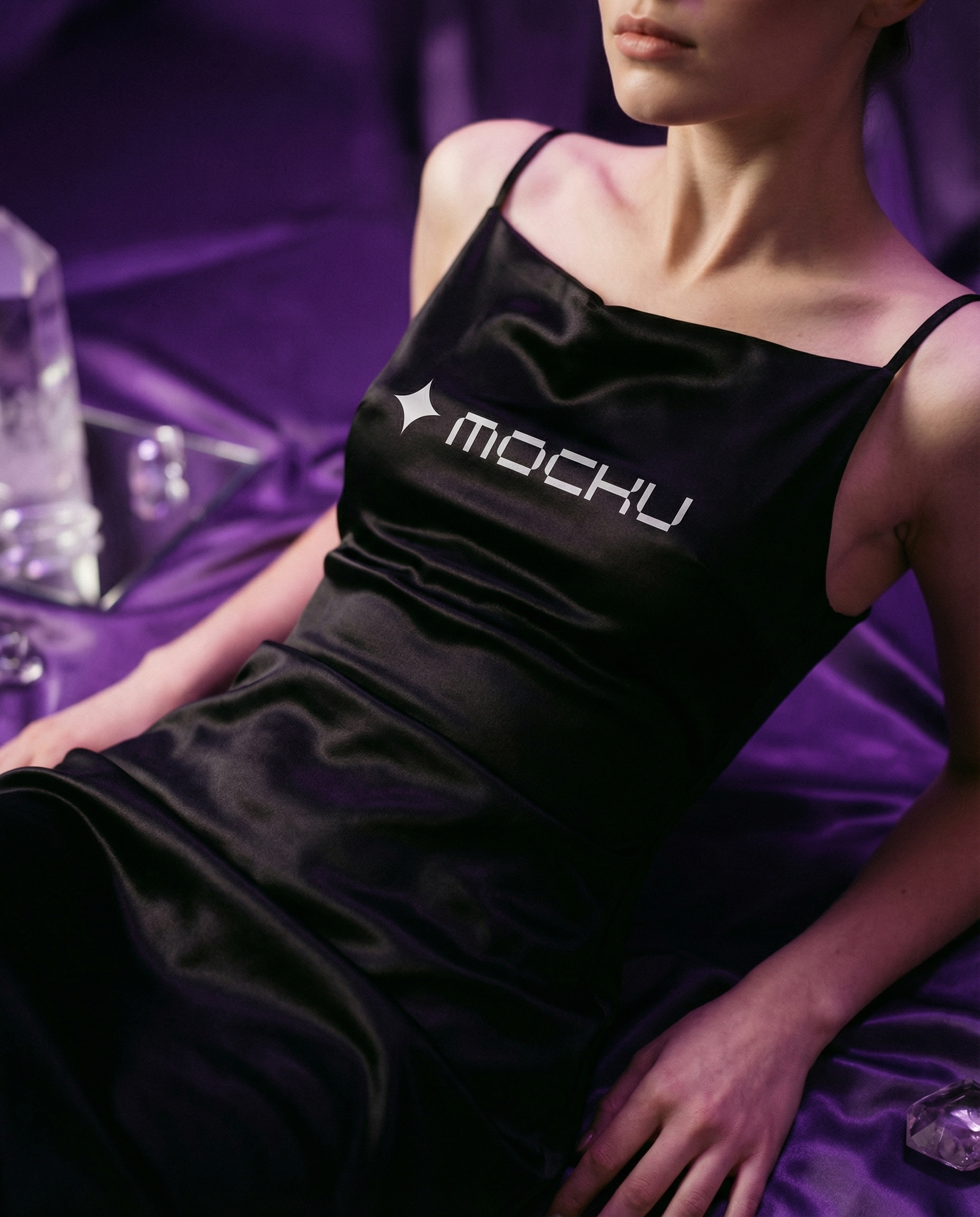 Dress Amethyst Dream Studio mockup