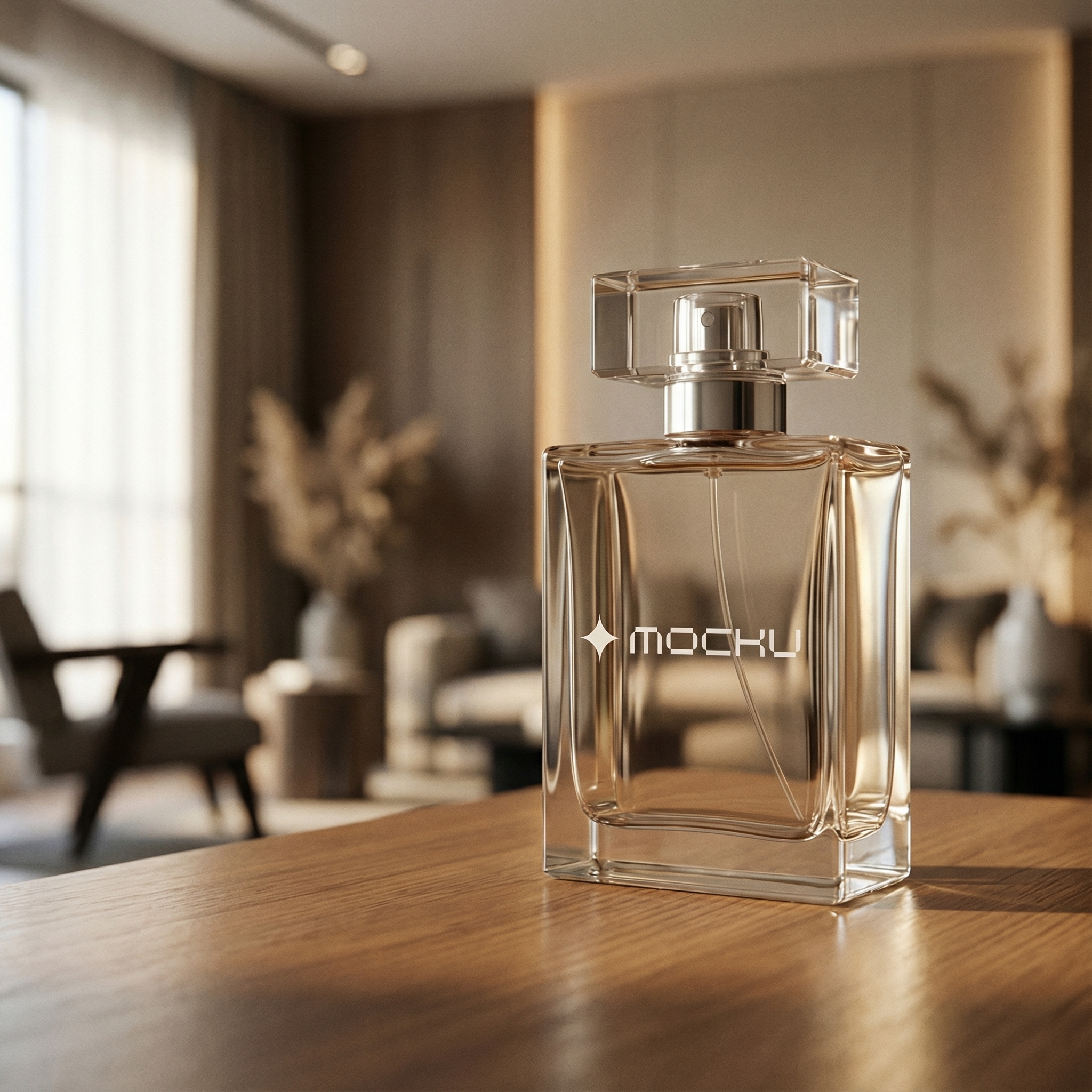 Perfume Bottle Premium Lifestyle Interior mockup