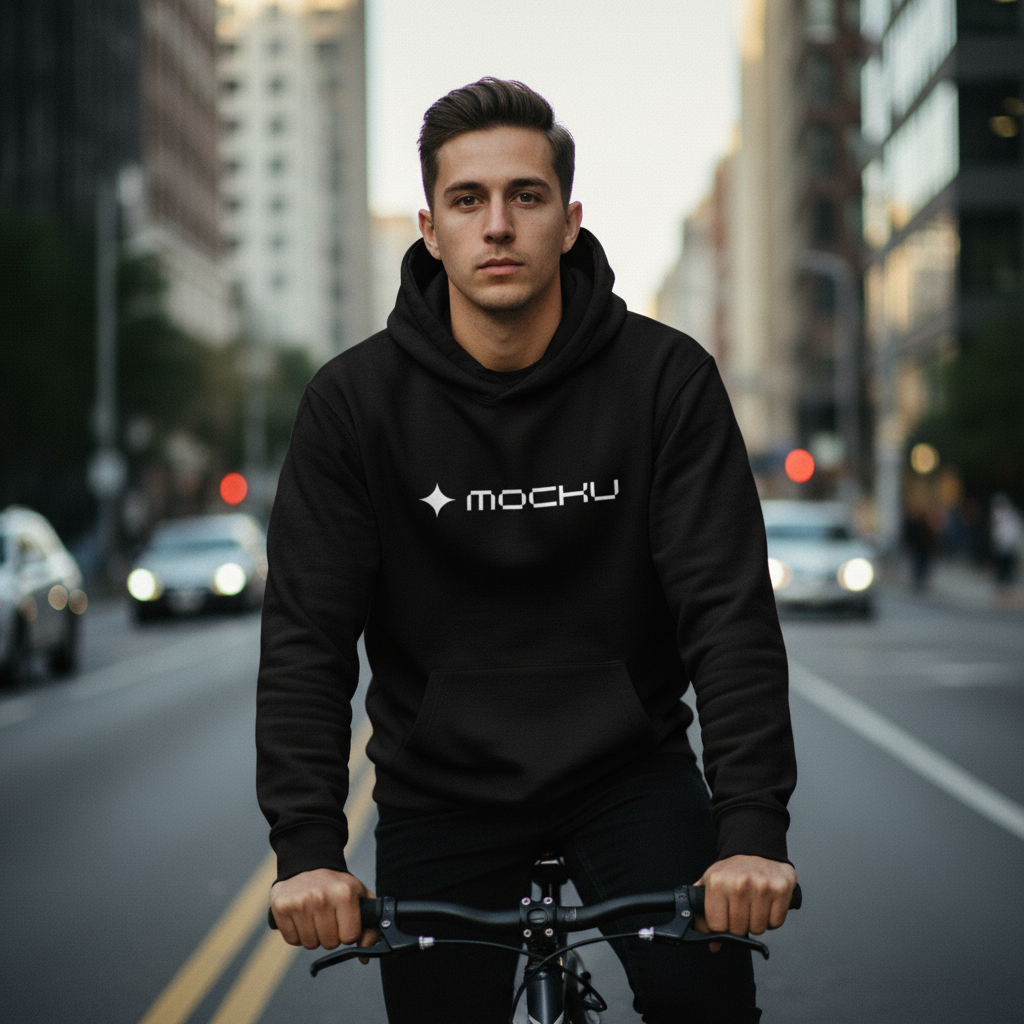 Hoodie Minimal Light mockup