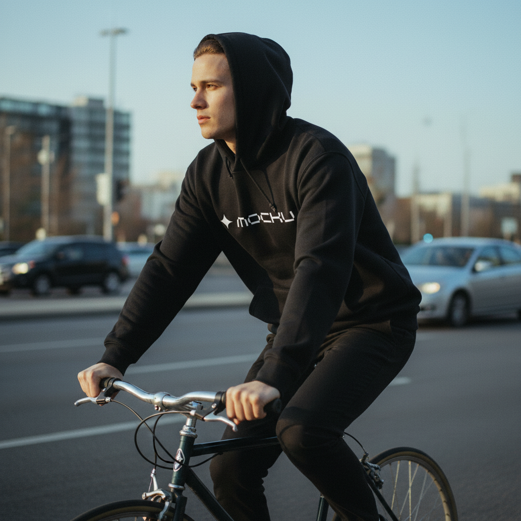 Hoodie Minimal Light mockup