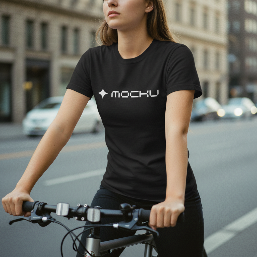 T-Shirt Minimal Light mockup