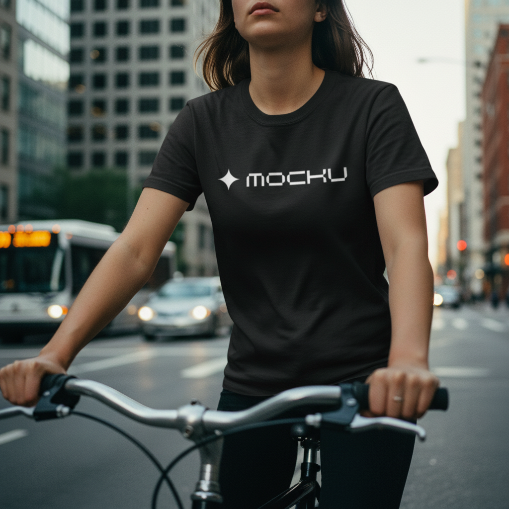 T-Shirt Minimal Light mockup