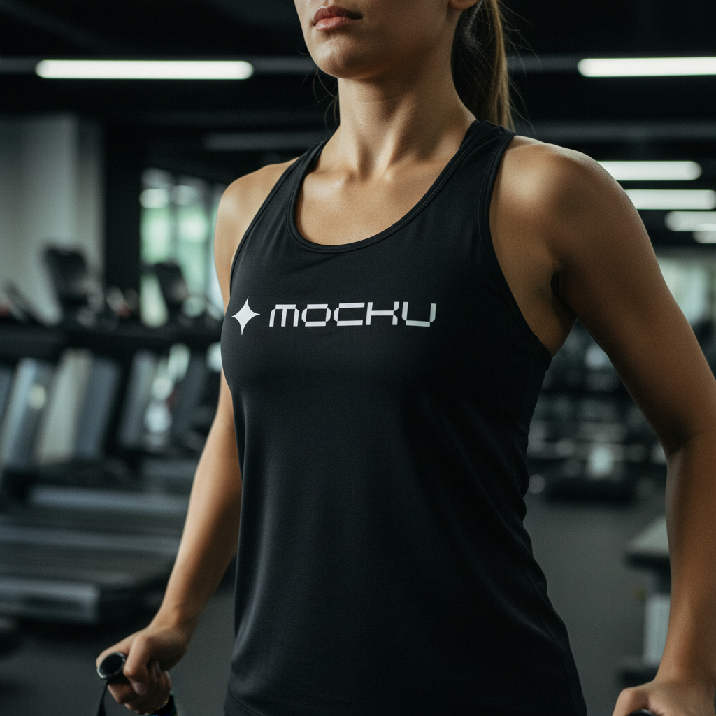 Tank Top Minimal Light mockup