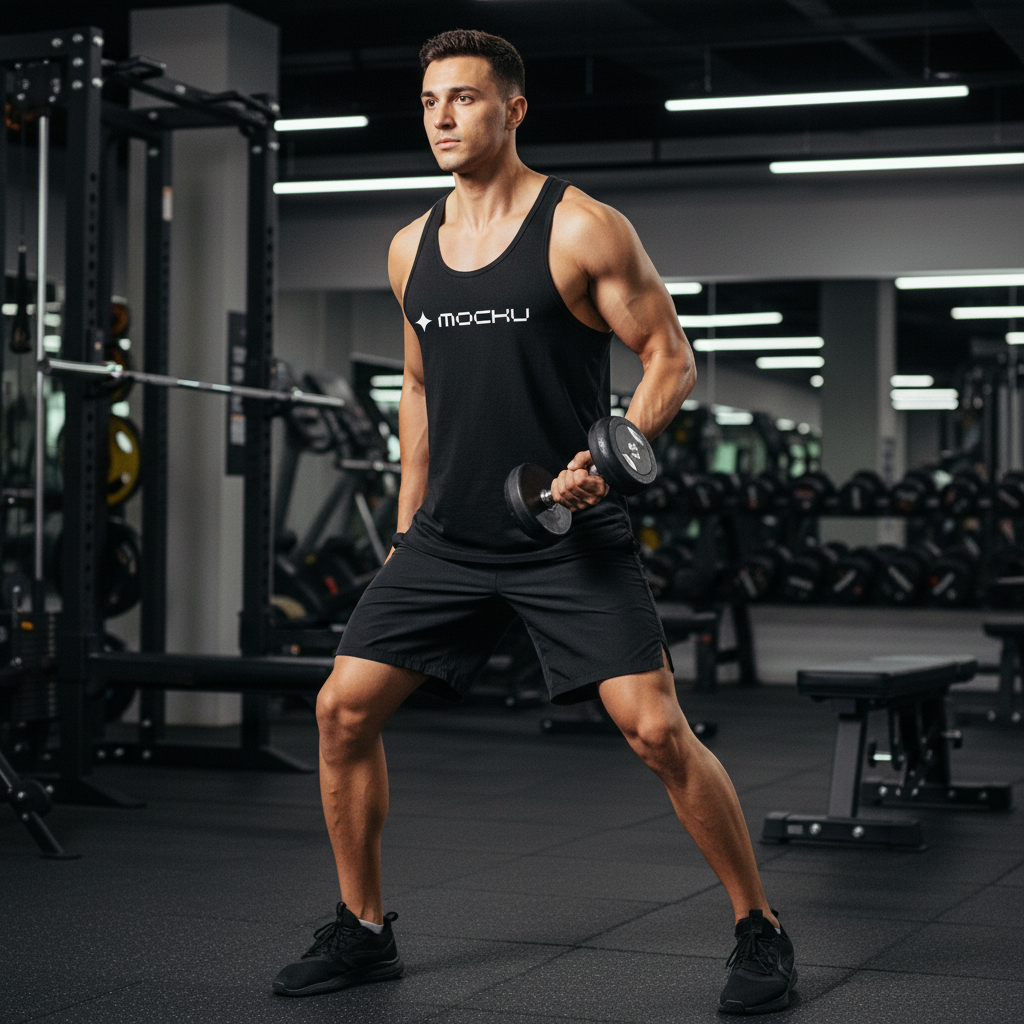 Tank Top Minimal Light mockup