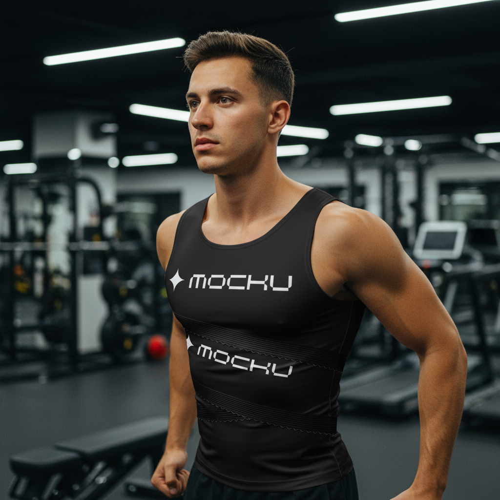 Snack Bar Wrapper Minimal Light mockup