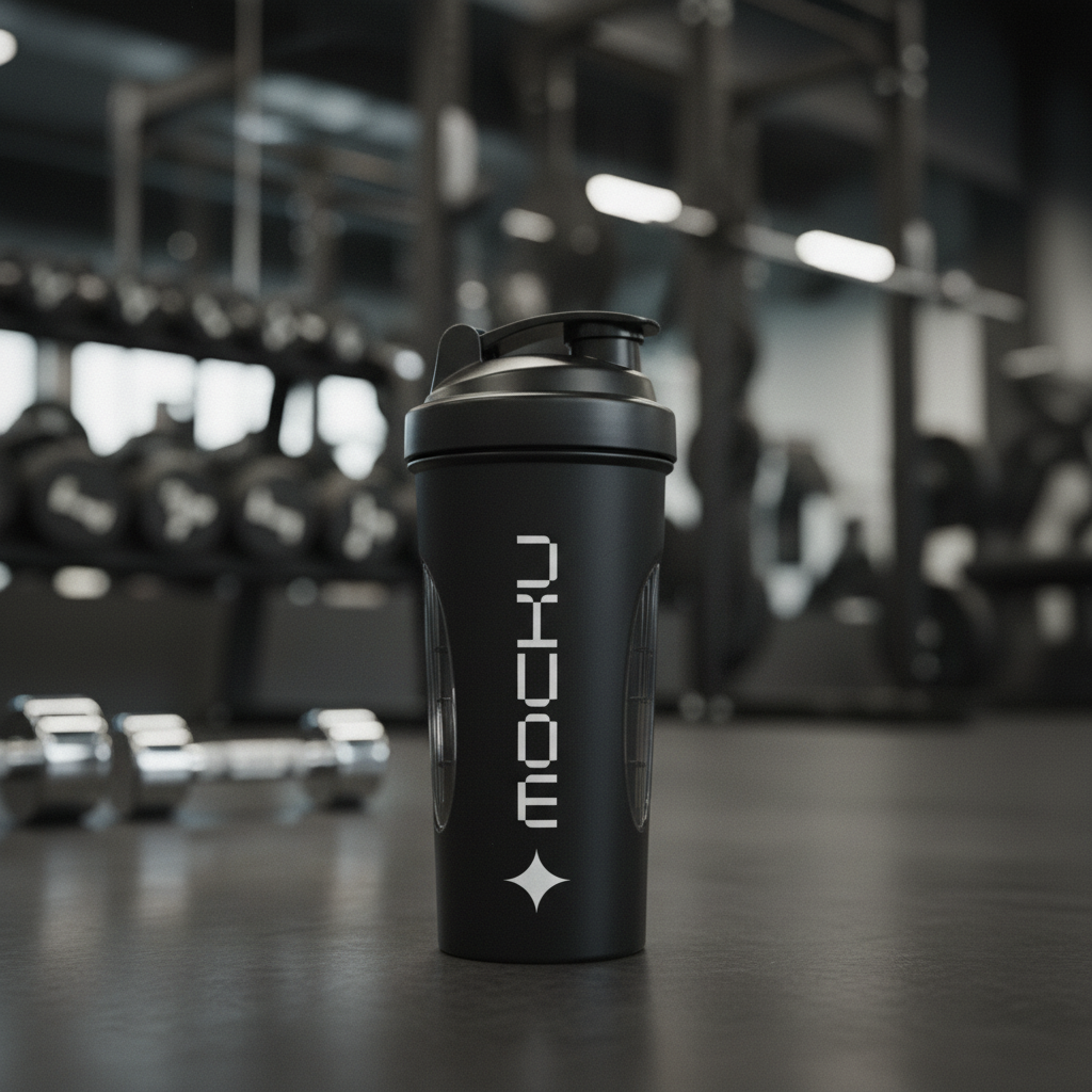 Shaker Bottle Minimal Light mockup