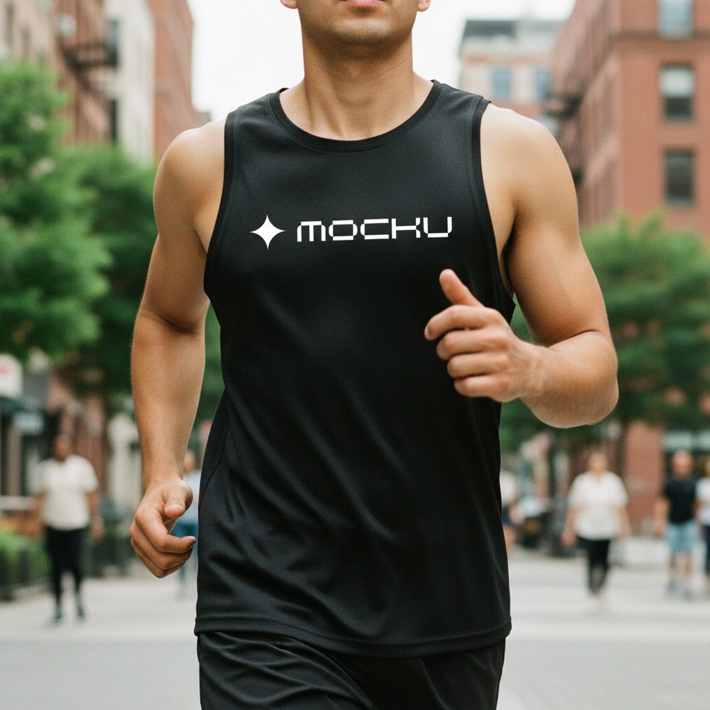 Tank Top Minimal Light mockup