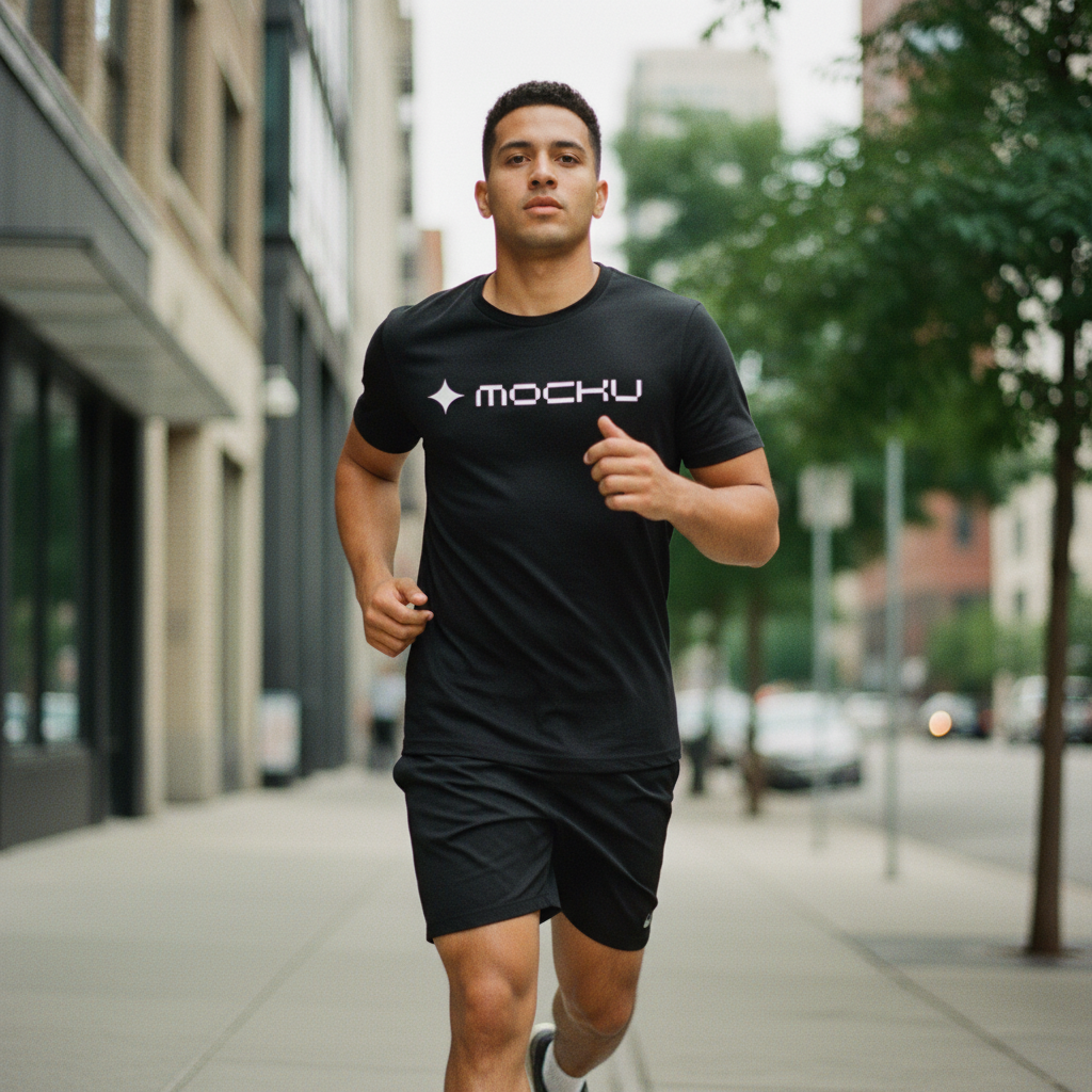 T-Shirt Minimal Light mockup