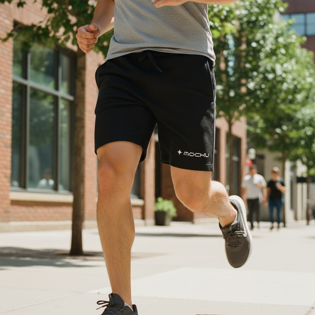 Shorts Minimal Light mockup