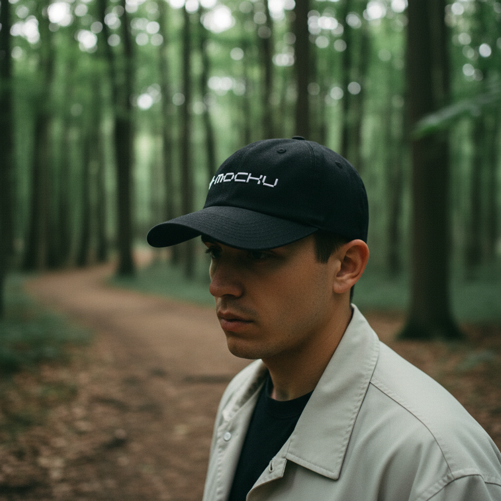 Cap Minimal Light mockup