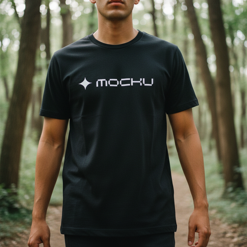 T-Shirt Minimal Light mockup