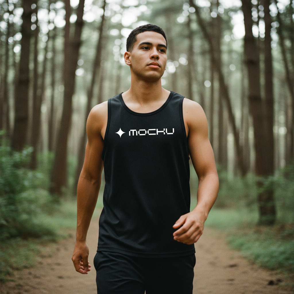 Tank Top Minimal Light mockup