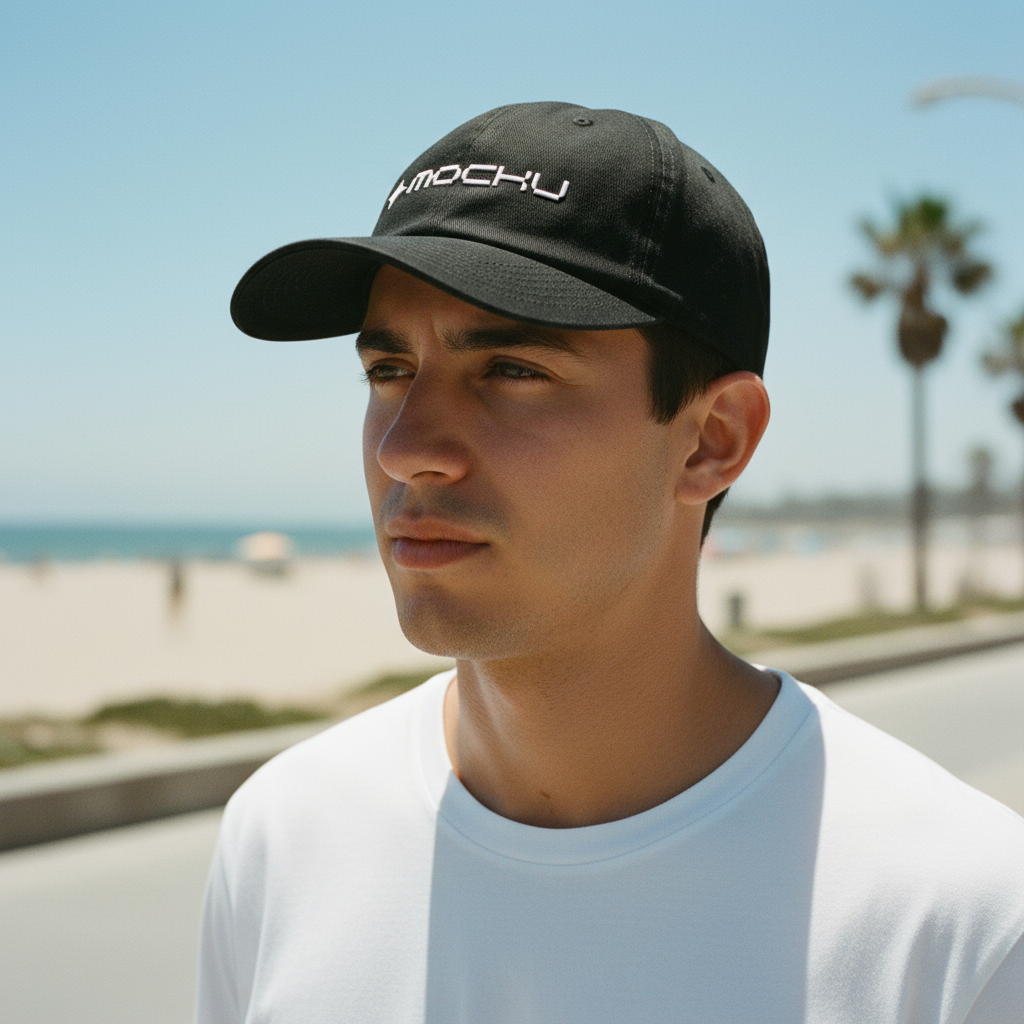 Cap Minimal Light mockup