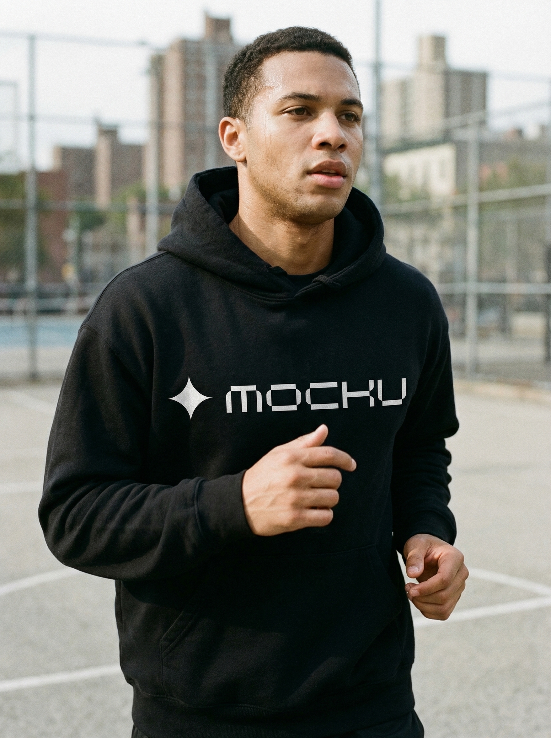 Hoodie Minimal Light mockup