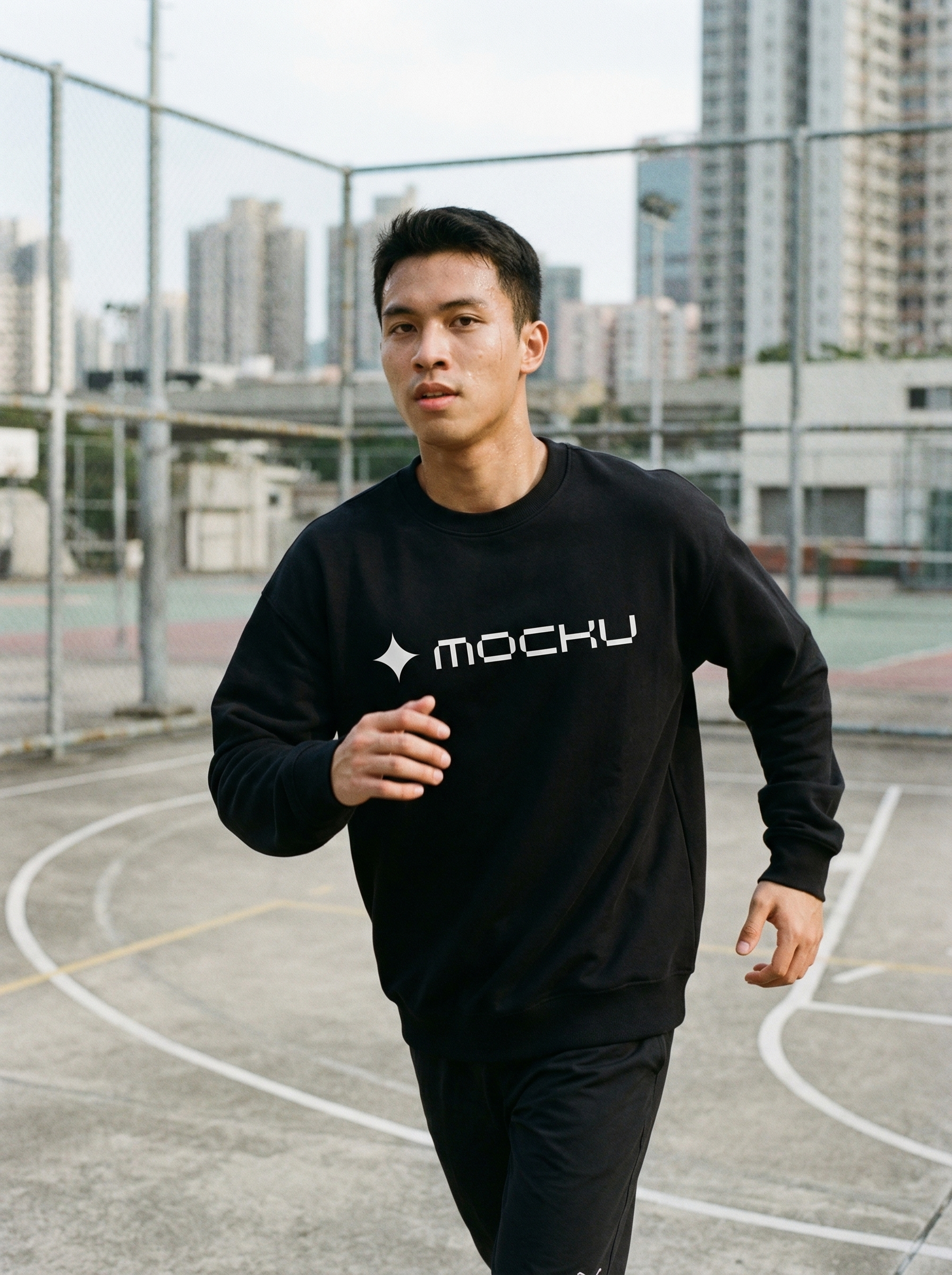 Sweatshirt Minimal Light mockup