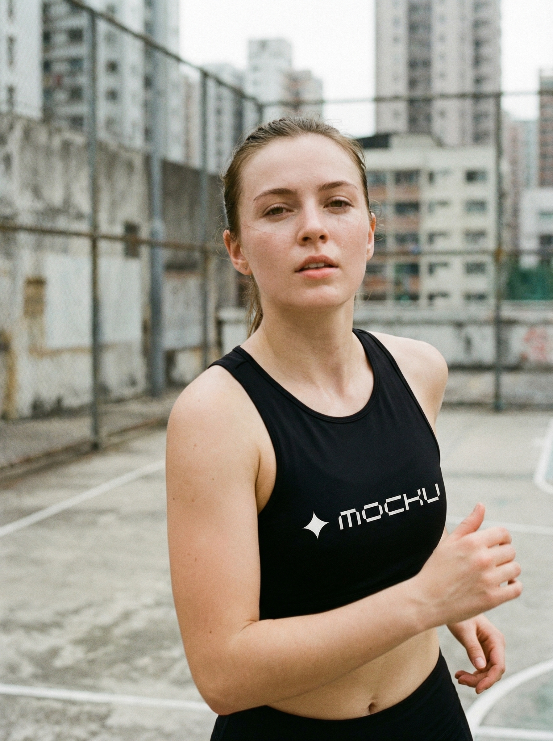 Crop Top Minimal Light mockup