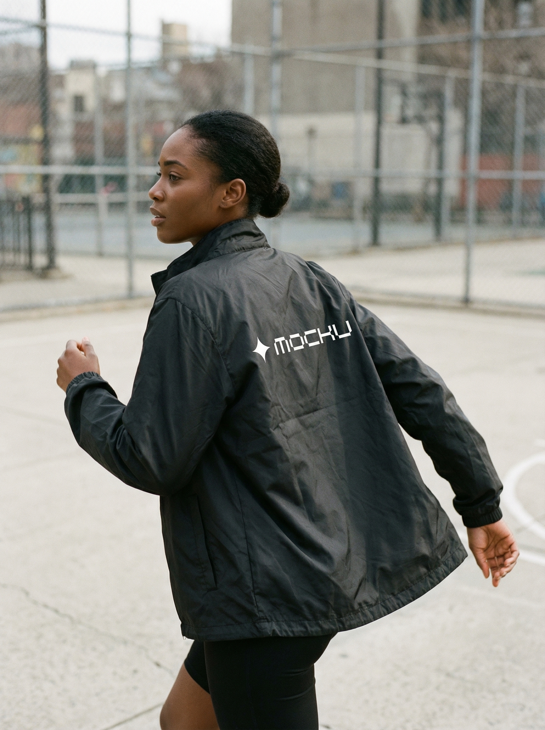 Windbreaker Minimal Light mockup