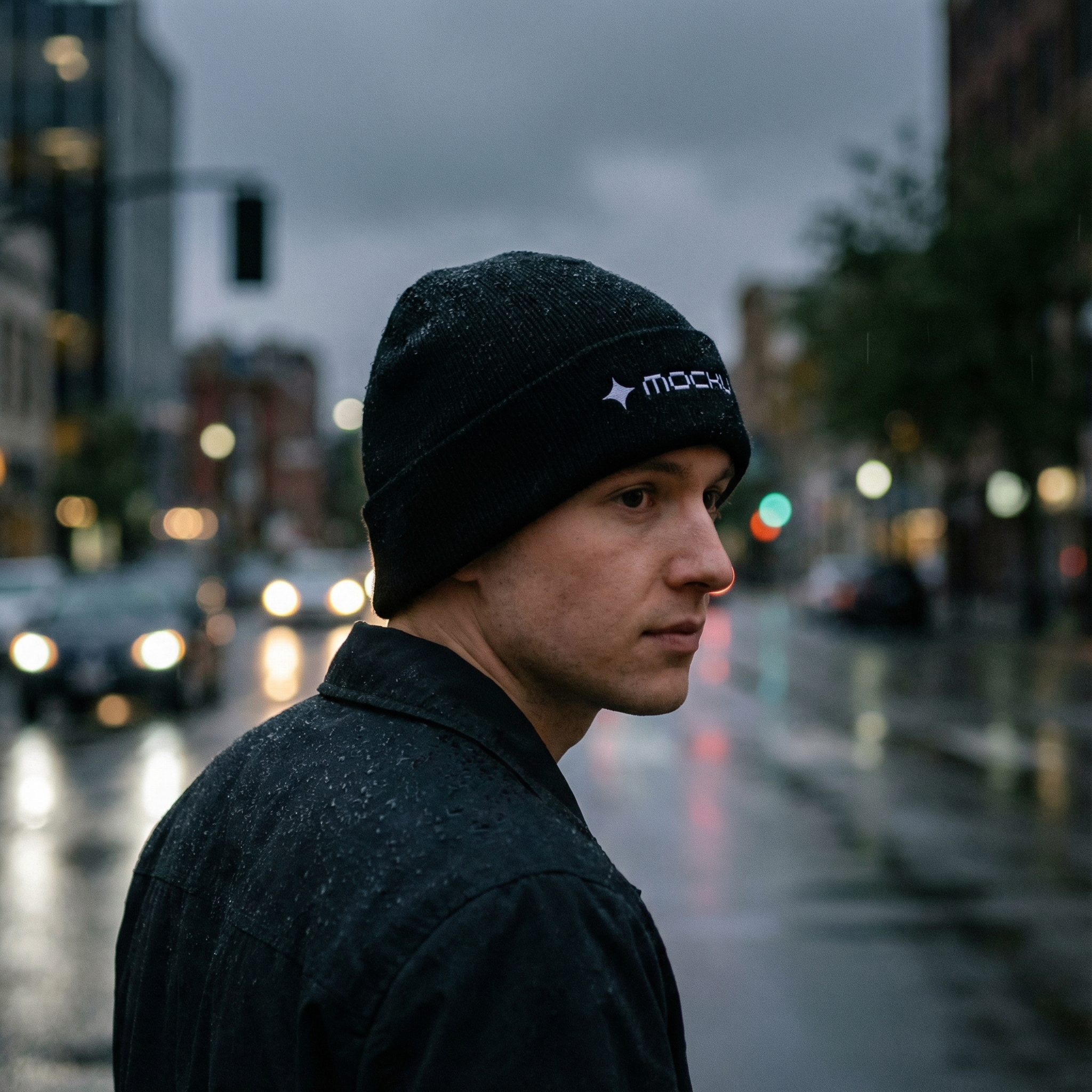 Beanie Minimal Light mockup