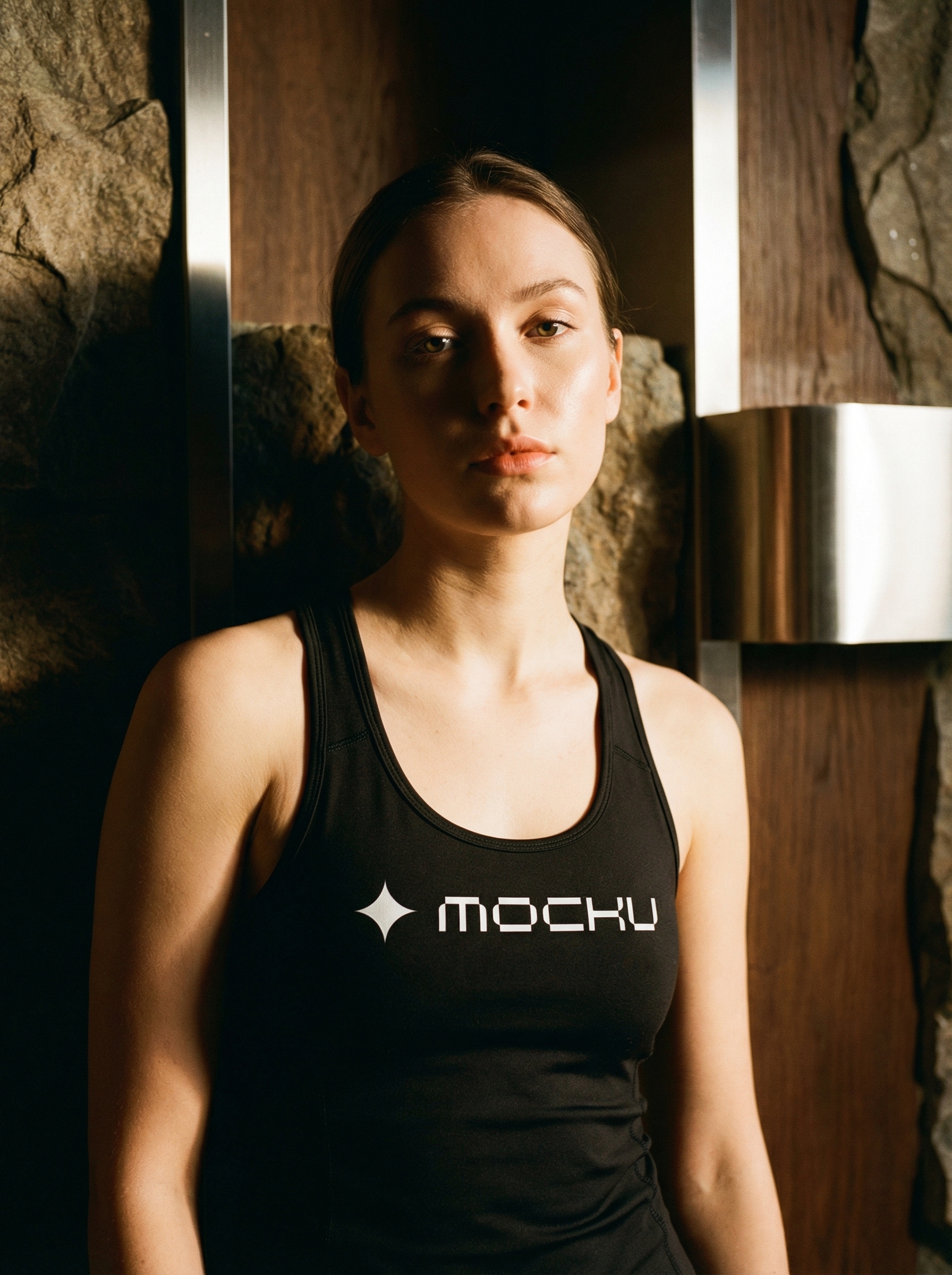 Tank Top Raw Nature Luxury mockup