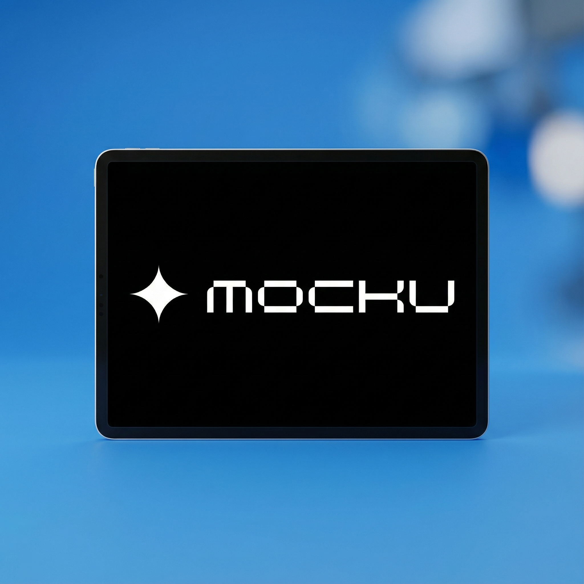 iPad Pro Bold Graphic Studio mockup