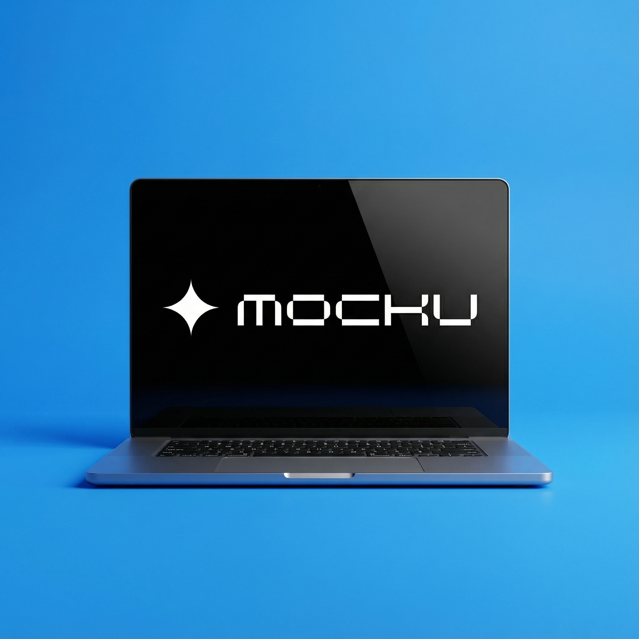 MacBook Pro Bold Graphic Studio mockup